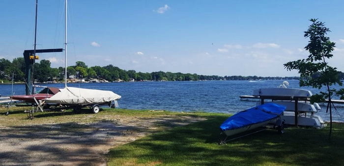 Summit Heights Resort Dance Hall - View Of The Lake